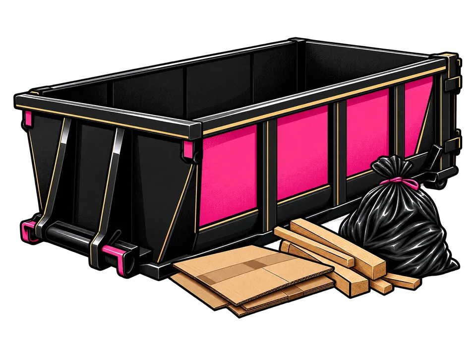 Dumpster Rental illustration for Leander, Texas